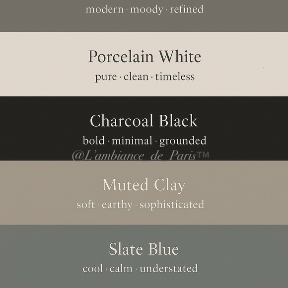 🌑 L’ambiance de Paris empty magnetic eyeshadow & makeup palette, Noir Éclipse. - Picture 16 of 16